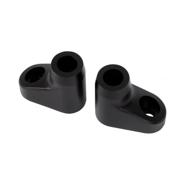 Motone Turn signal brackets for LC Triumph, 10mm. Black
