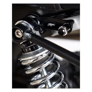 Motone Motone, turn signal brackets, top shock mount. Black