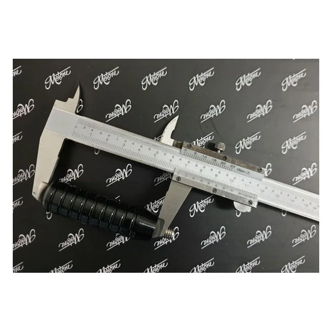 Motone Extented shifter peg ribbed. Black