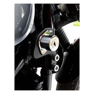 Motone Motone ignition relocation bracket, RHS. Black