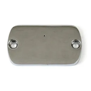 MCS H/b master cyl. cover. Chrome, smooth