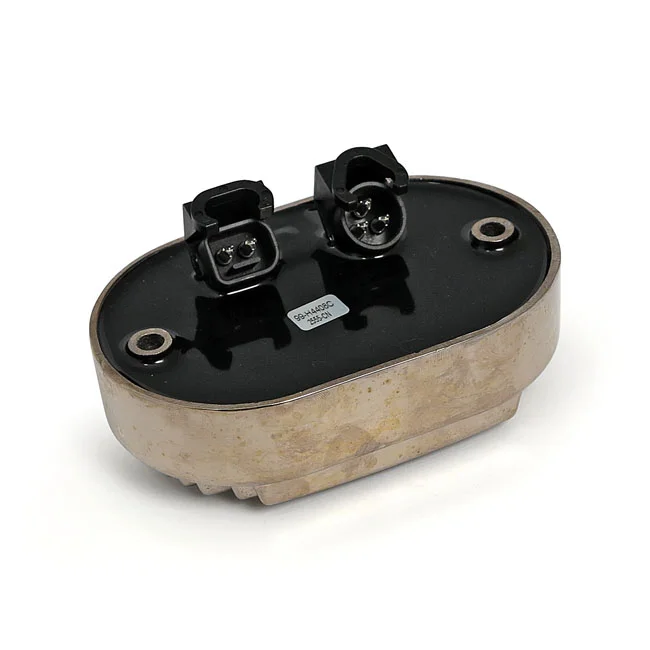 Transpo Voltage regulator/rectifier. Chrome - 74440-08