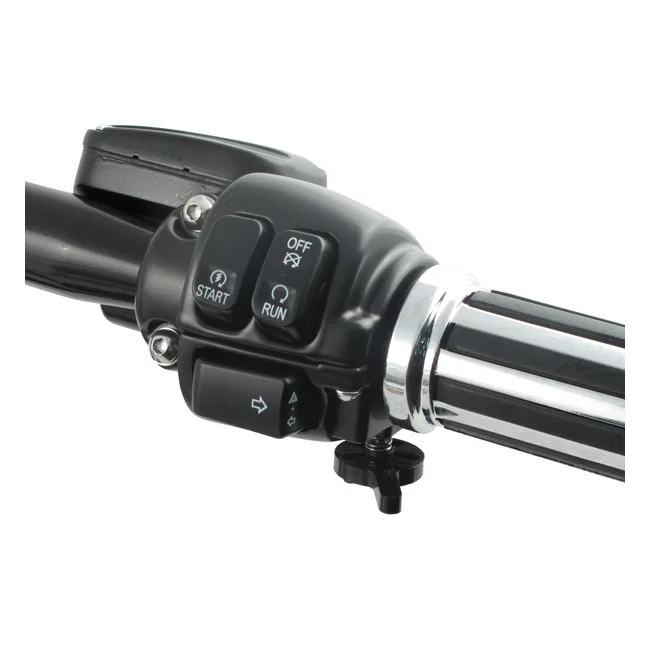 MCS Throttle screw extension lever. Black - 56402-83A