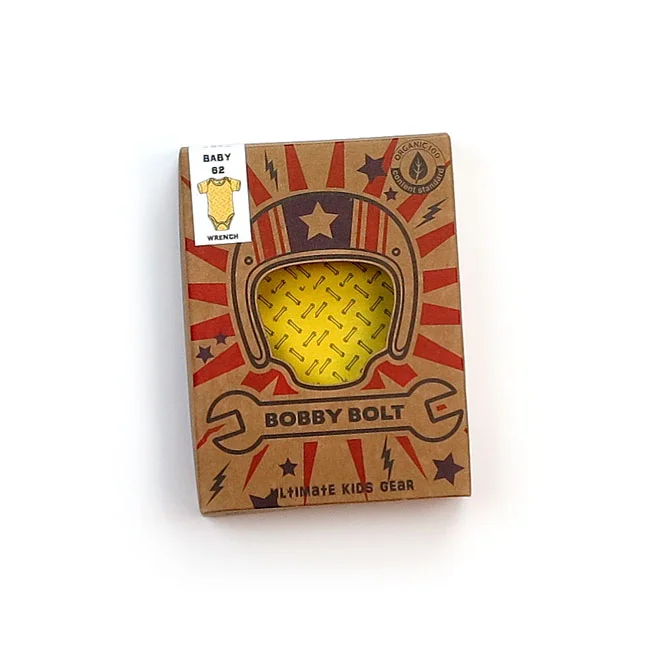 Bobby Bolt Bolt Wrench bodysuit yellow