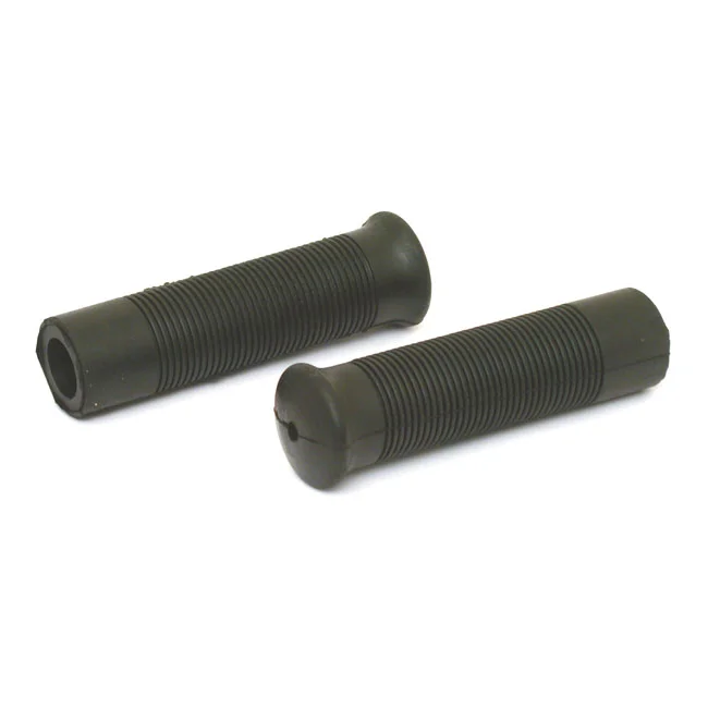 MCS Anderson style repl. grip set 1" handlebars. Black - 906092