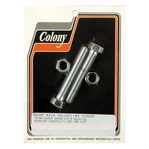 Colony Colony axle adjuster kit, hex chrome