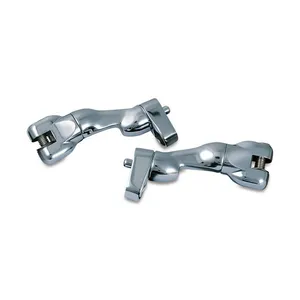 Kuryakyn Kuryakyn, Adjustable passenger peg mounts. Chrome