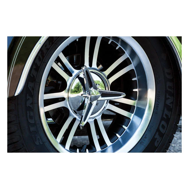 Kuryakyn Knock-Off center caps for Trikes. Chrome - 83383-09