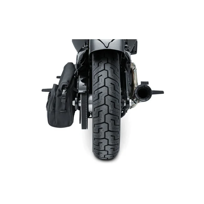 Kuryakyn Hoodrat universal swing arm bag, black