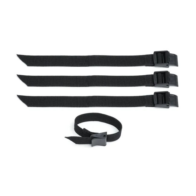 Kuryakyn Hoodrat universal swing arm bag, black