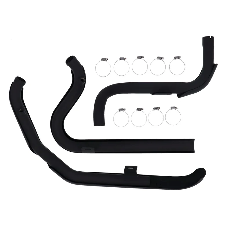Paughco Independent dual head pipes. Black