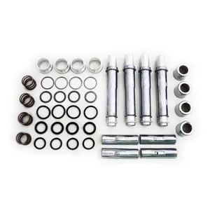 MCS Complete 91-03 XL multiple-parts pushrod cover kit. Chrome