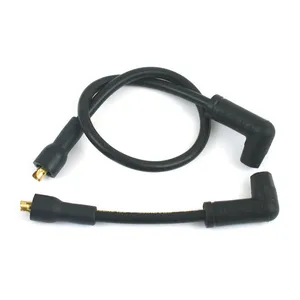 Accel Accel, 8.8mm supression core spark plug wire set. Black
