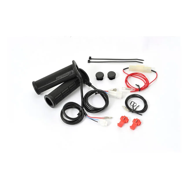 Daytona Heated grips, for 7/8" (22mm) handlebars. Black