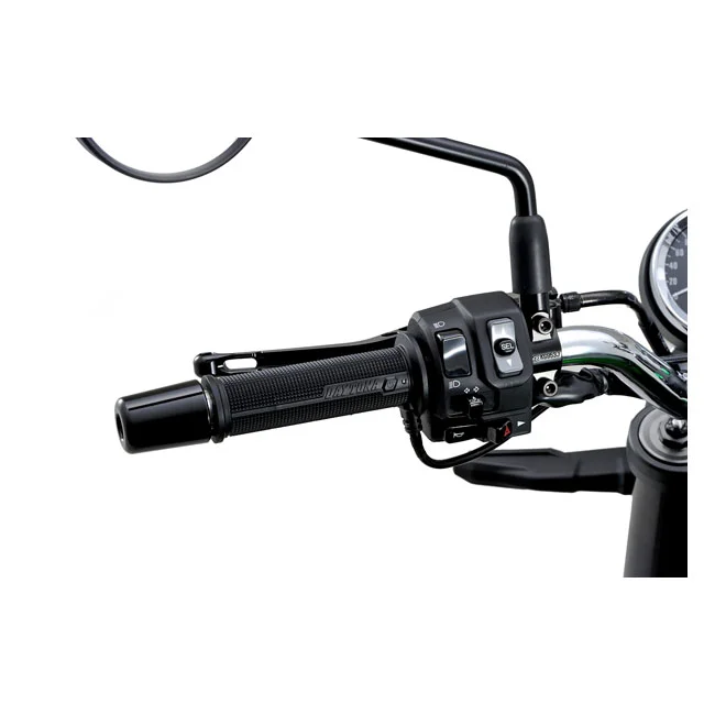 Daytona Heated grips, for 7/8" (22mm) handlebars. Black
