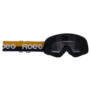 Roeg Roeg Peruna Yellow Stripe goggle black and yellow/blue strap