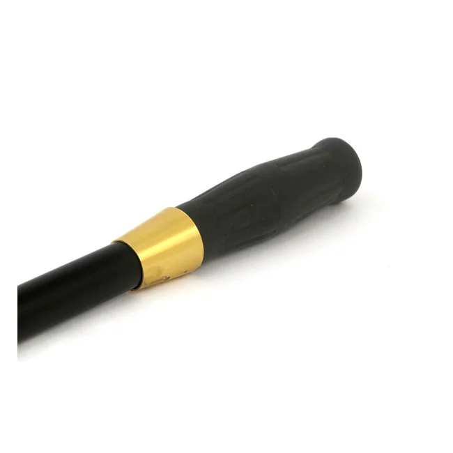 Paughco Handlebar grip cones for internal throttle. Brass