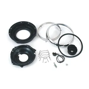 MCS Complete 7" flh headlamp assembly & trim kit