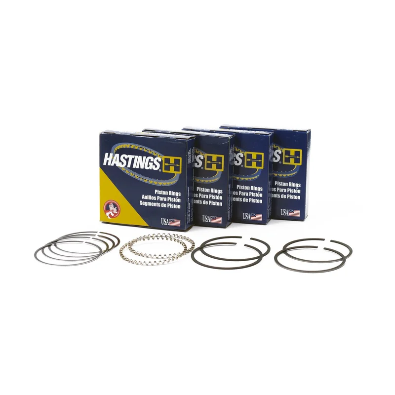 Hastings 3-1/2" bore piston rings chr/moly. +.005"