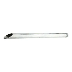 Paughco Paughco, Tailpipe extension. 31" Slash cut. Chrome