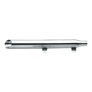 Paughco Paughco, 3" Slash-cut Cruiser muffler. 30". Right