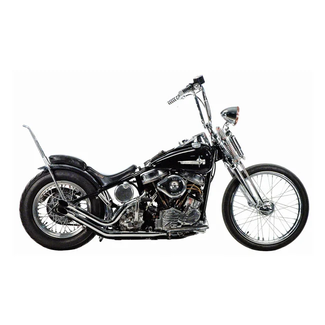 Paughco Upswept head pipes - Gooseneck. over Transmission