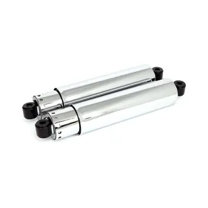 MCS Shock absorbers 14", full cover. Chrome