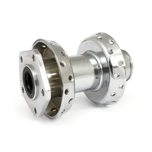 MCS FLST single flange hub, chrome, 40 spoke