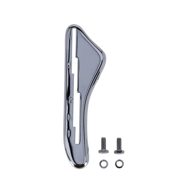 V-Twin Mfg Shifter lever guide, 4-speed. Chrome - 33789-47