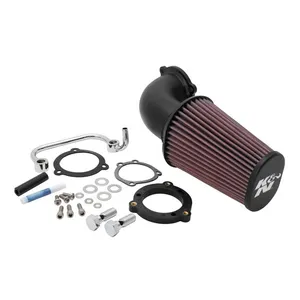 K&N K&N, AirCharger performance air cleaner kit. Black