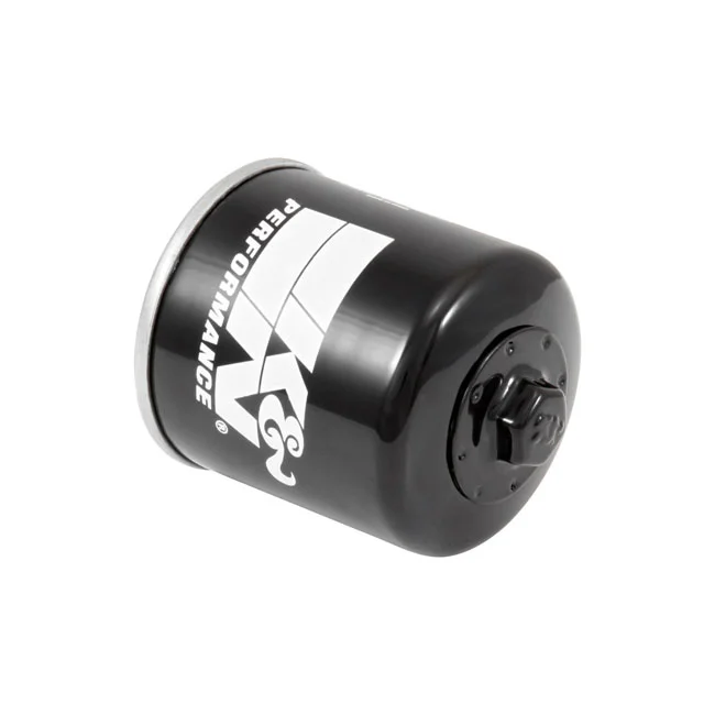 K&N Spin-on oil filter with top nut. Black - 62700045