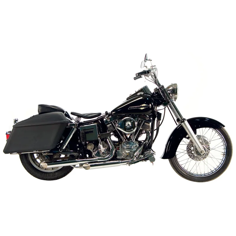 Paughco Slash cut exhaust (38"). Chrome