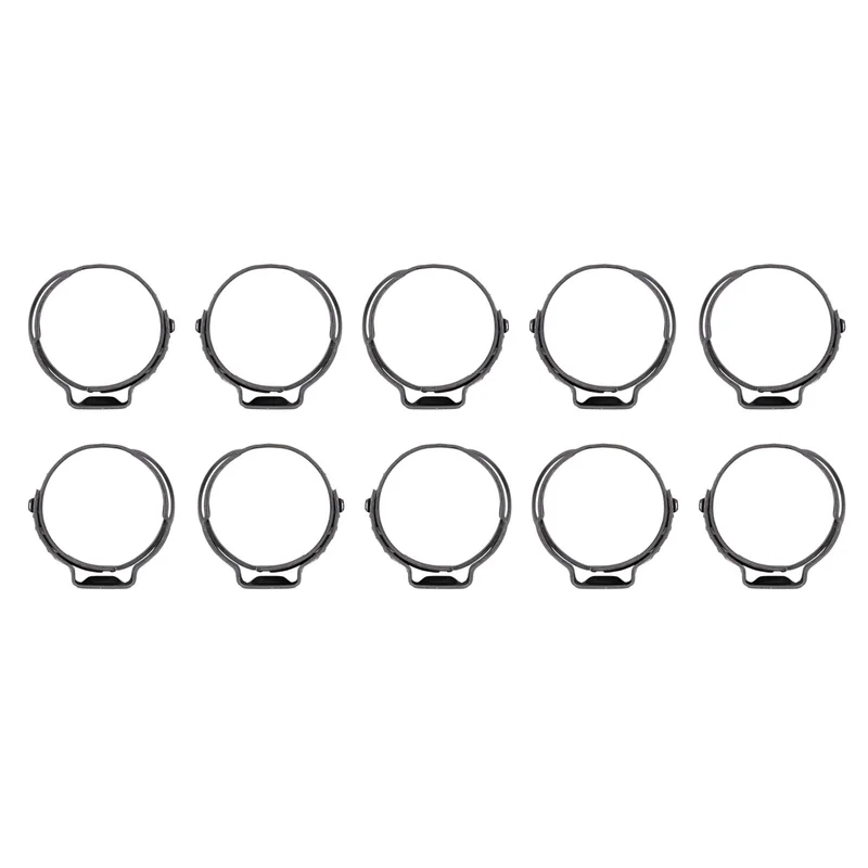 MCS Crimp hose clamp, 11/16 (17.53mm) ID. Zinc - 10080