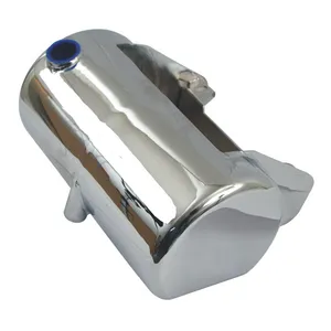 MCS Softail round oil tank. Chrome