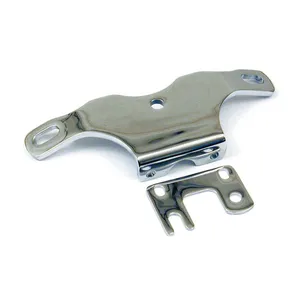MCS Motormount heavy duty w/coil mount. Chrome