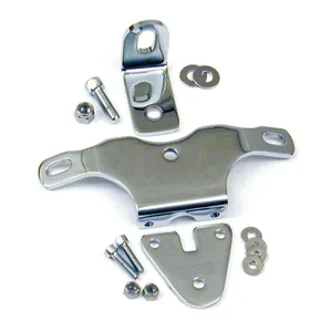 MCS Motormount w/coil mount custom heavy duty. Chrome