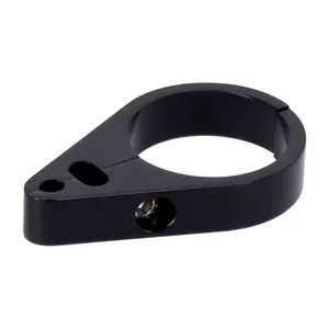 MCS 2-Piece frame cable clamp. Throttle/Idle/Brake. Black
