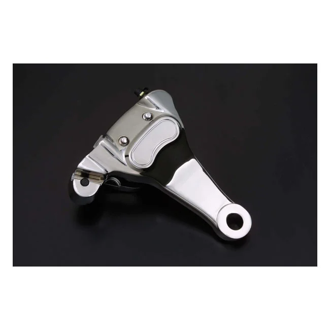 MCS Brake caliper & bracket assembly, rear. Chrome - 40925-00A