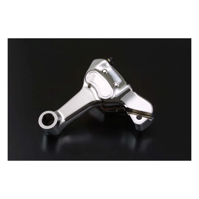 MCS Brake caliper & bracket assembly, rear. Chrome - 44017-06