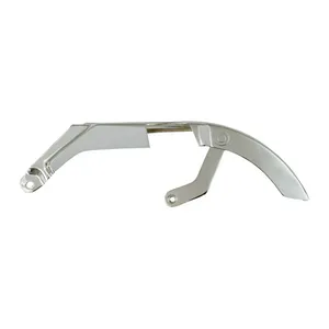MCS Upper belt guard, FXR. Chrome