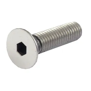 Gardner-Westcott Flathead allen pol. ss 1/4-20 x 5/8