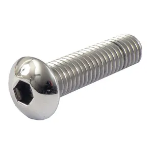 Gardner-Westcott Buttonhead bolt pol. ss 1/4-20 x 3/8