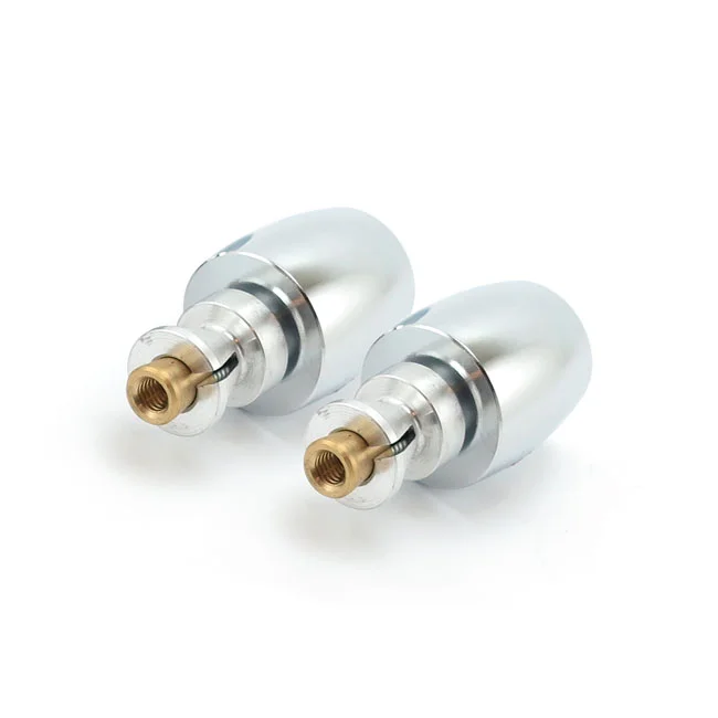 TRW Classic bar ends for 22mm aluminum handlebars. Chrome