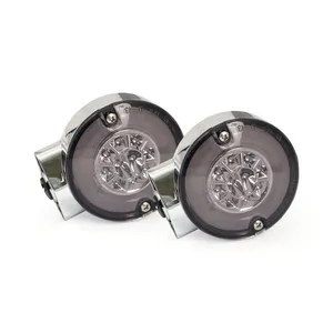 MCS Ringers, FL LED taillight/turn signals. Rear. Chrome