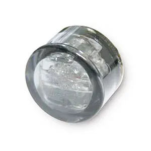 MCS Micro pin, LED turn signals. Clear ECE appr. lens