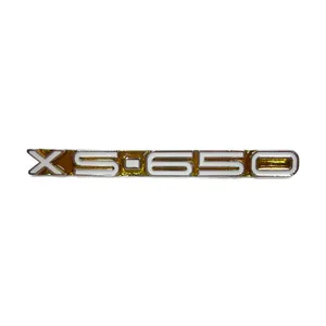 MCS Yamaha side cover emblem, yellow