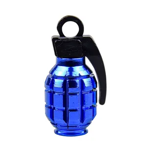 TrikTopz Trik Topz, Hand Grenade license plate mounts. Blue
