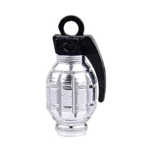 TrikTopz Trik Topz, Hand Grenade license plate mounts. Chrome