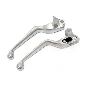 MCS Handlebar lever set, polished