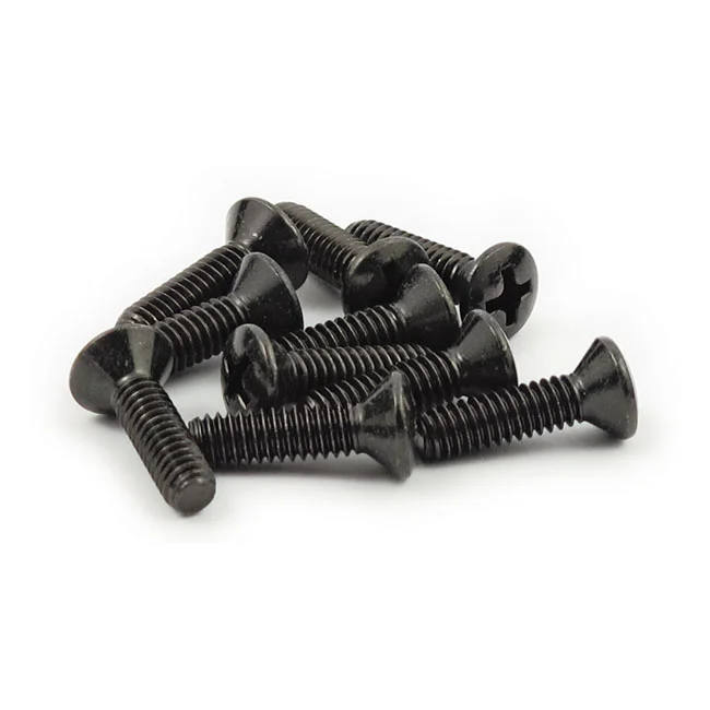 MCS Screw, handlebar master cylinder cover. Black - 42858-06A